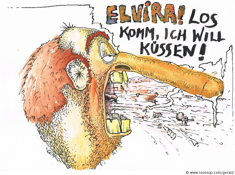 Cartoon: Elvira 1