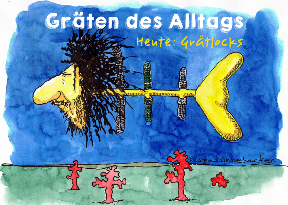 Cartoon: Grätlocks 1
