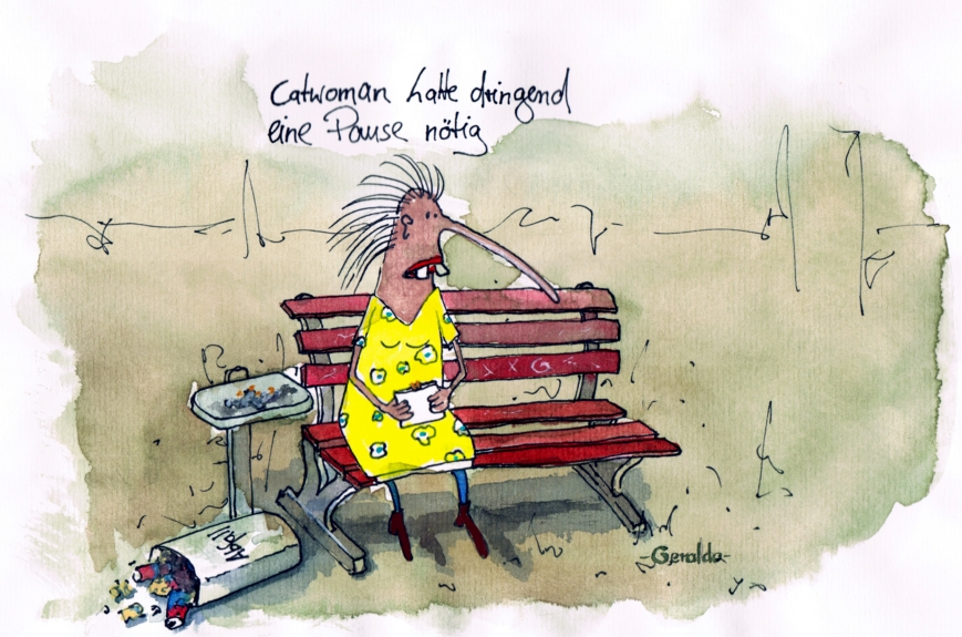 Cartoon: Catwoman 1