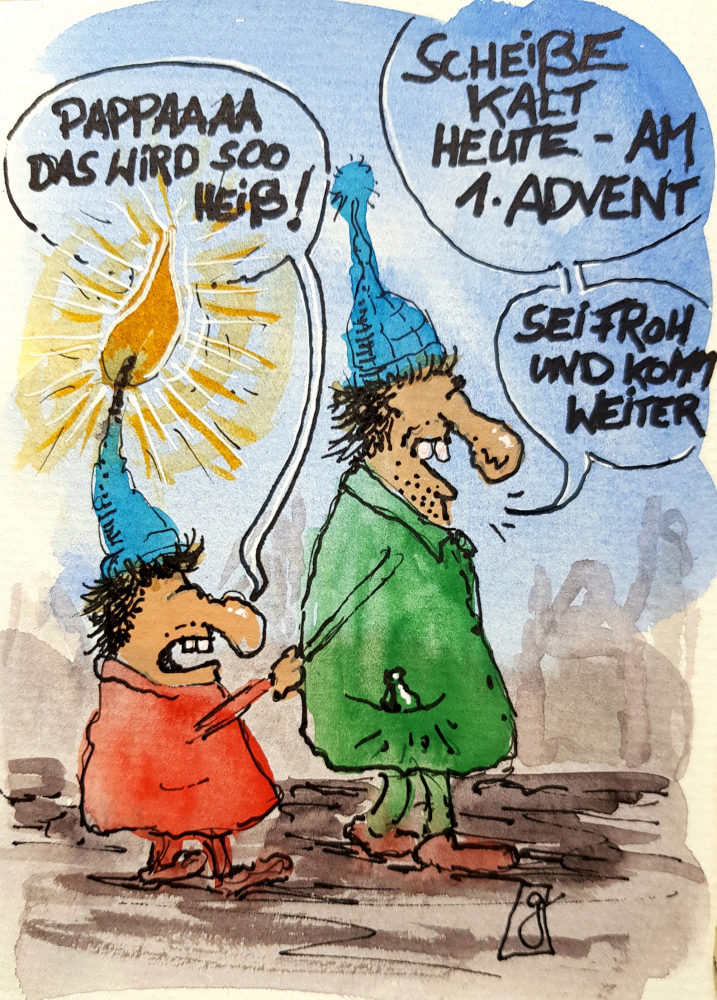 Cartoon: 1. Advent 1