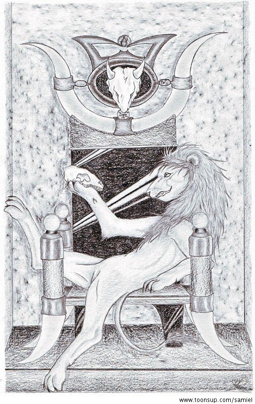 Illustration: Der gnädige Löwe~ 1