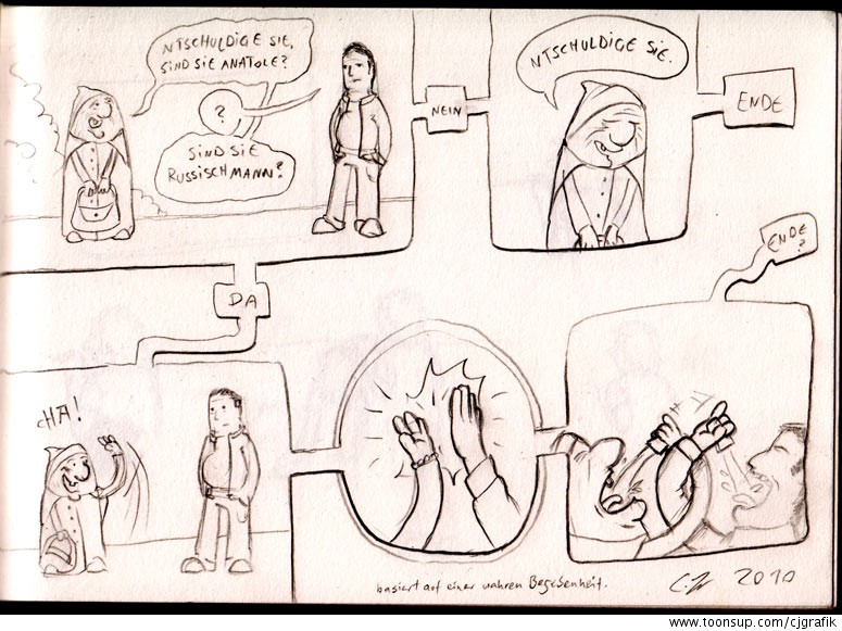 Cartoon: Sonja begins 1