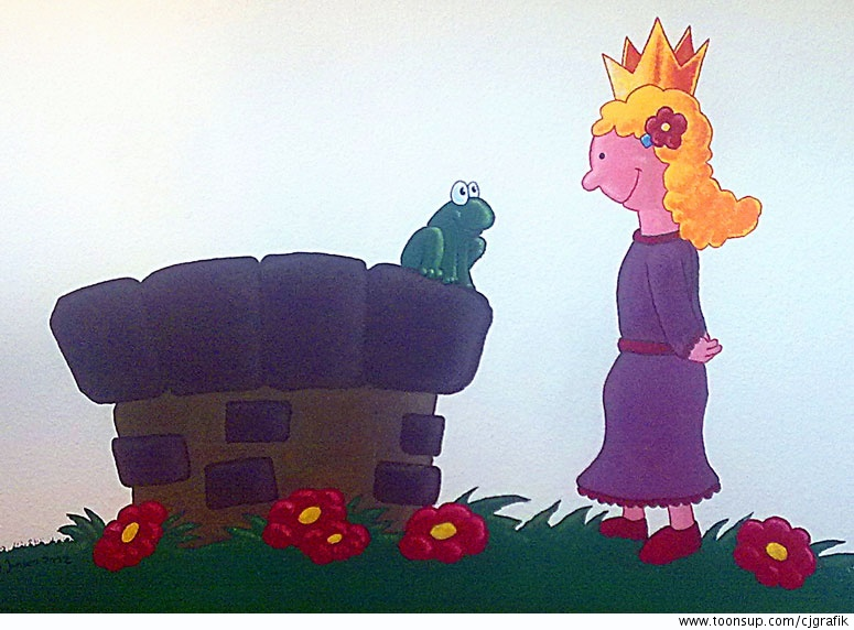 Illustration: Froschkönig 1
