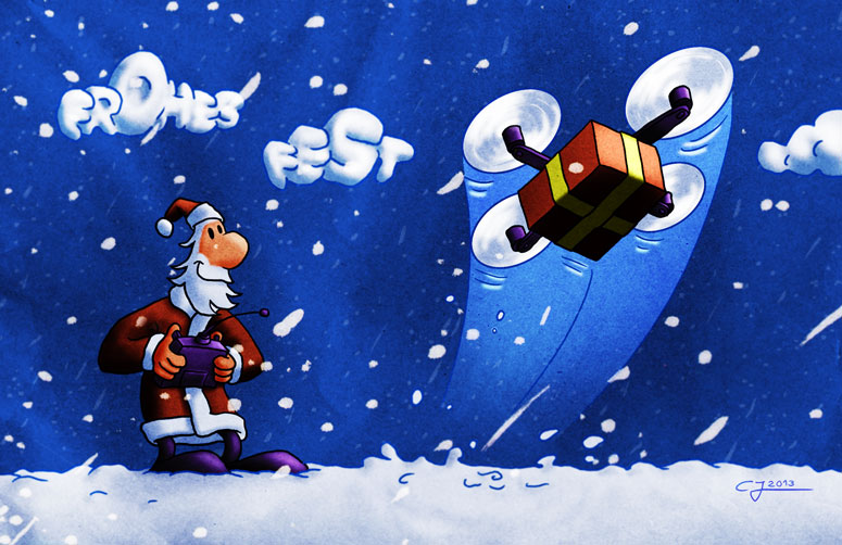 Illustration: Frohes Fest 1