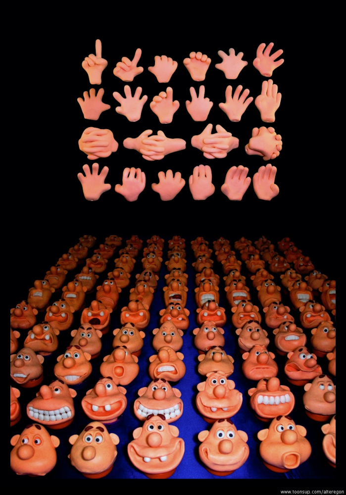Illustration: Making-of Knetcartoons:Wie meine Freax entstanden sind 3