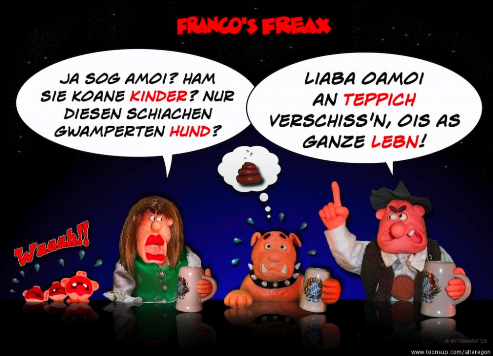 Cartoon: Der Sauhund 1