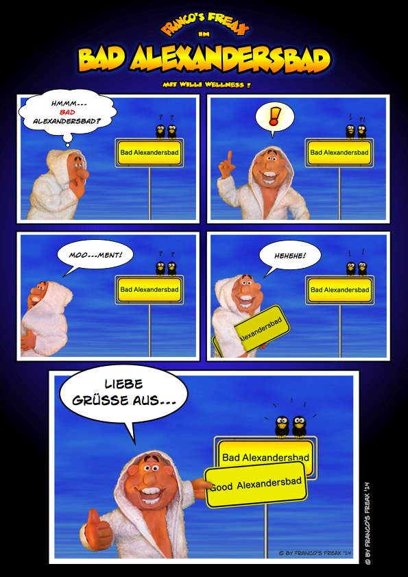 Comic: Bad Alexandersbad Wellness 1