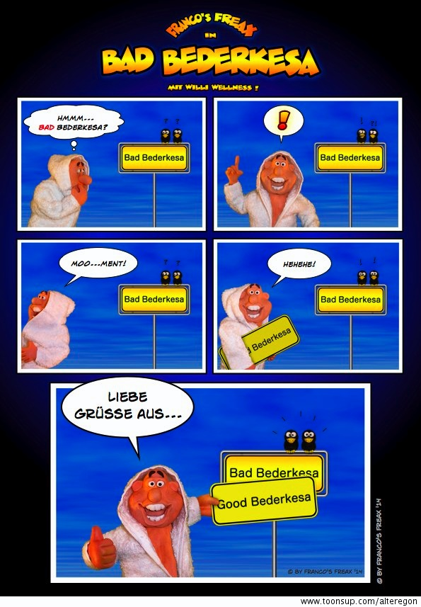 Comic: Bad Bederkesa Wellness 1