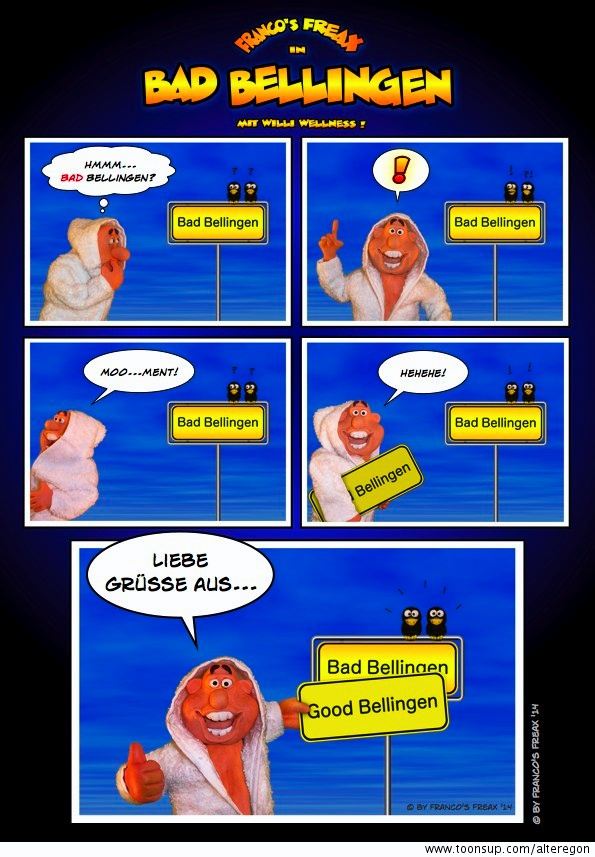 Comic: Bad Bellingen Wellness 1