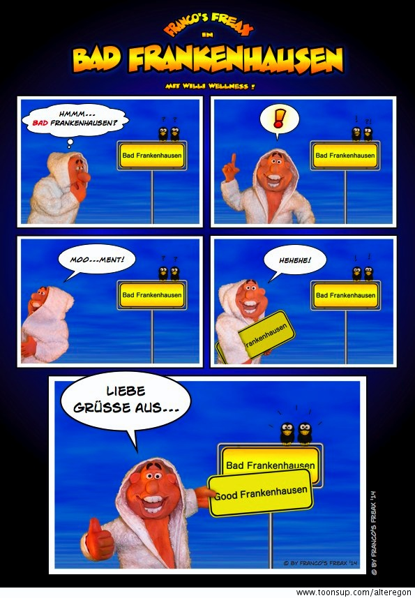 Comic: Bad Frankenhausen Wellness 1