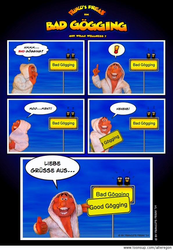 Comic: Bad Gögging Wellness 1