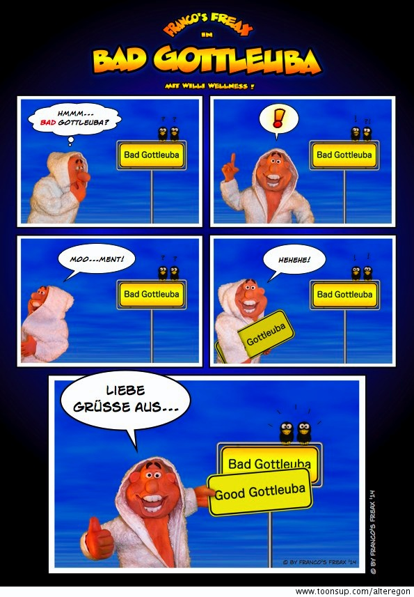 Comic: Bad Gottleuba Wellness 1