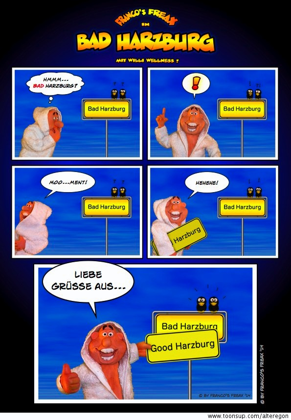 Comic: Bad Harzburg Wellness 1