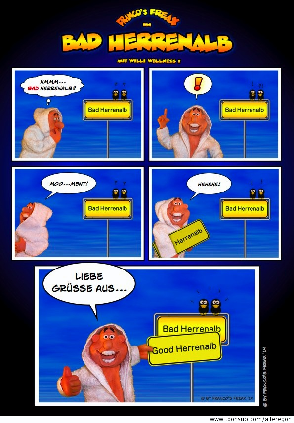Comic: Bad Herrenalb Wellness 1