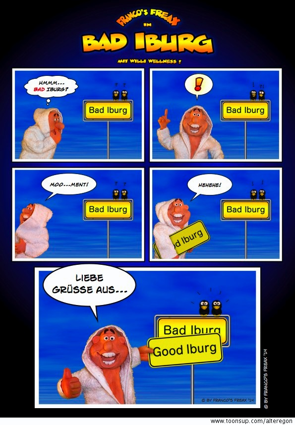 Comic: Bad Iburg Wellness 1
