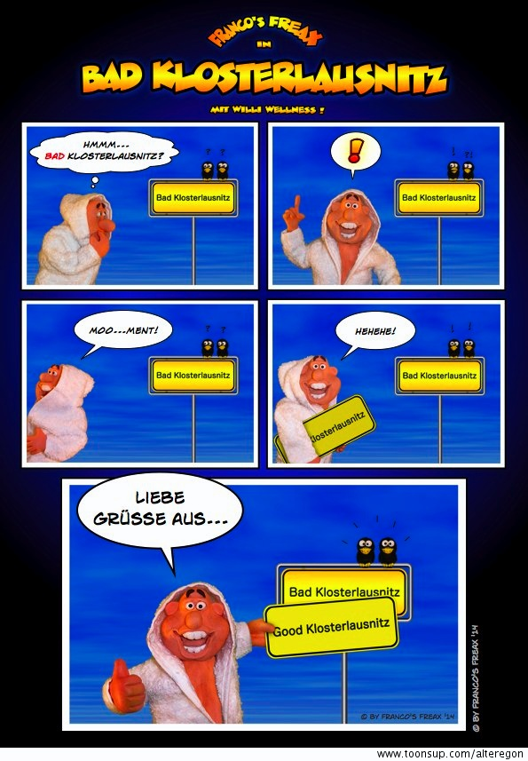 Comic: Bad Klosterlausnitz Wellness 1