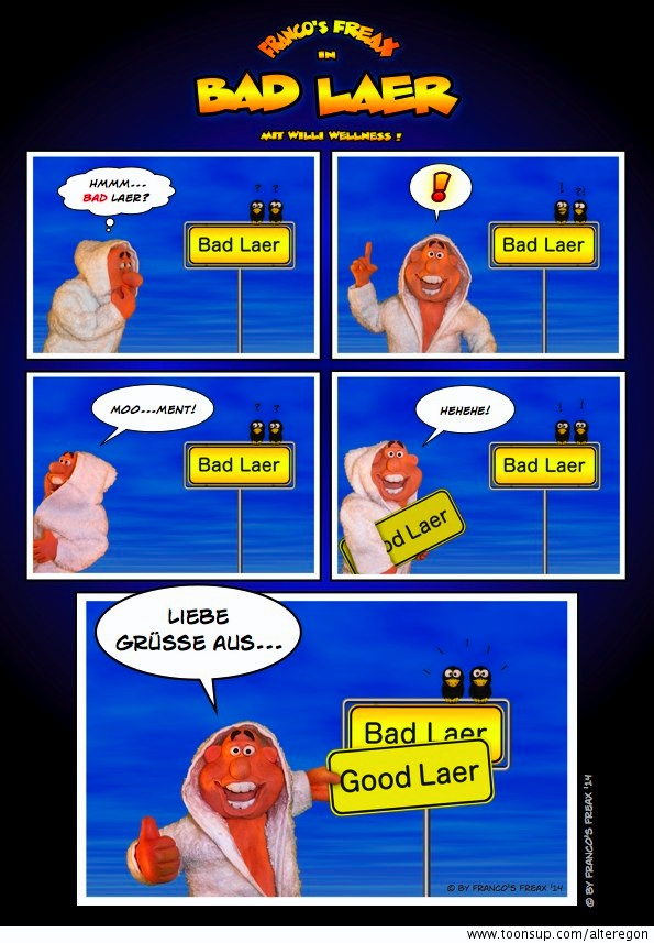 Comic: Bad Laer Wellness 1