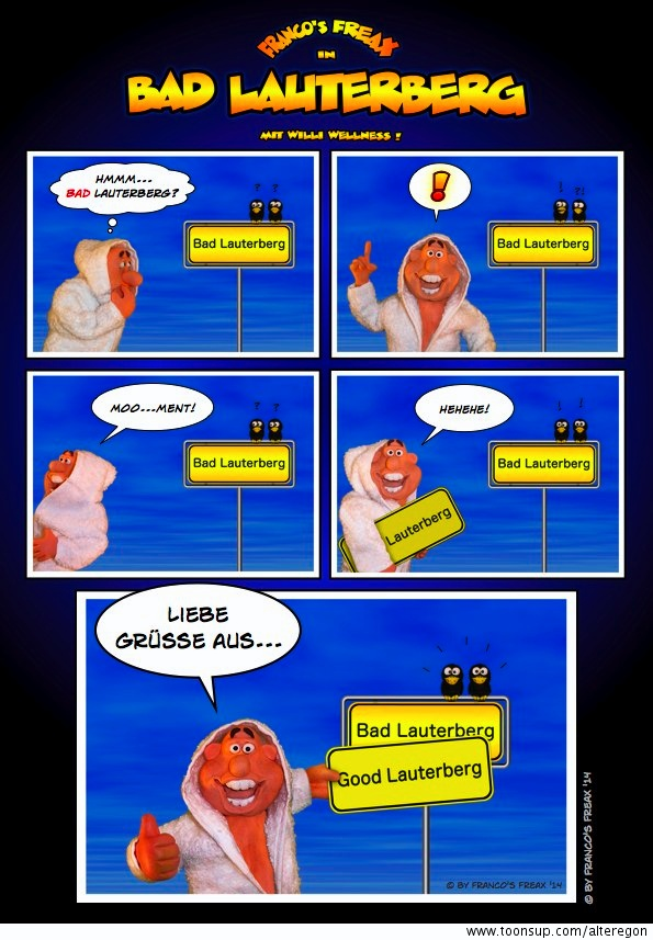 Comic: Bad Lauterberg Wellness 1