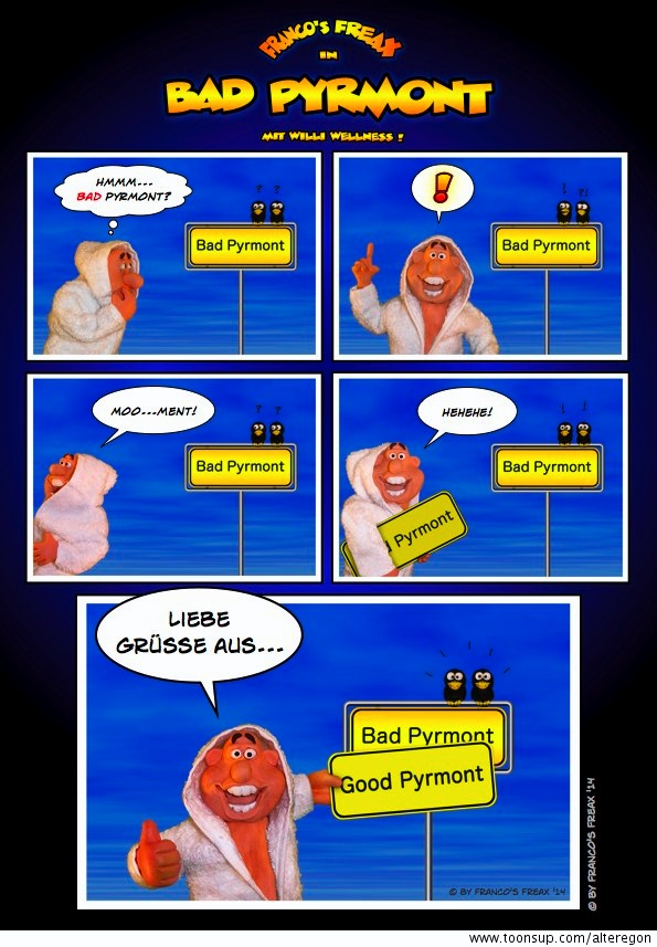 Comic: Bad Pyrmont Wellness 1