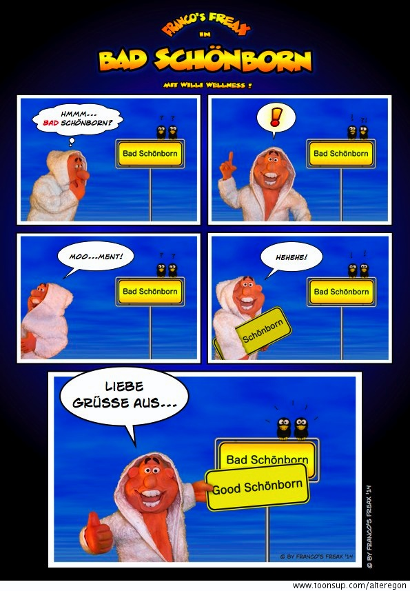 Comic: Bad Schönborn Wellness 1