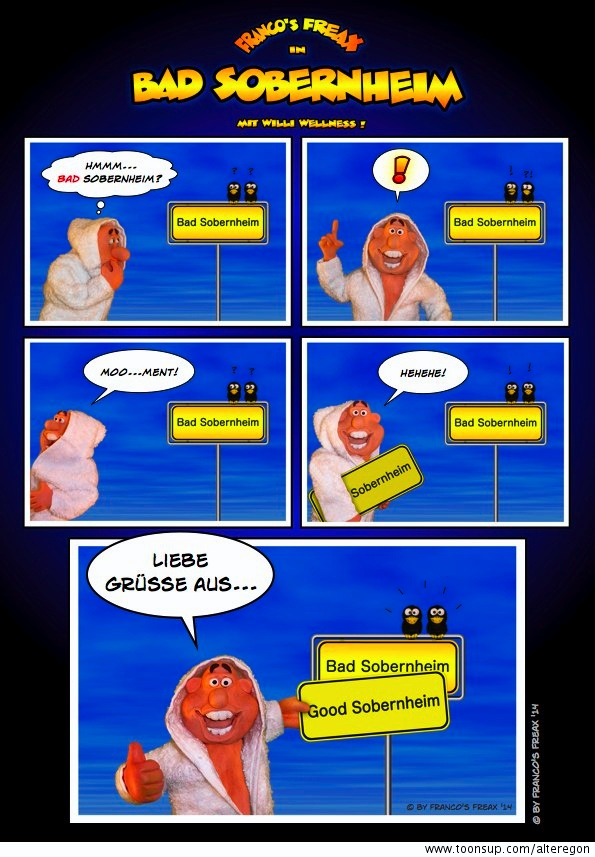 Comic: Bad Sobernheim Wellness 1