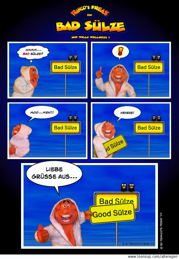 Comic: Bad Sülze Wellness 1