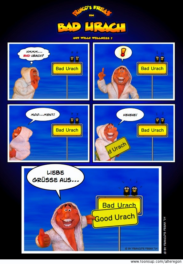 Comic: Bad Urach Wellness 1