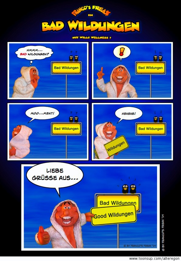 Comic: Bad Wildungen Wellness 1