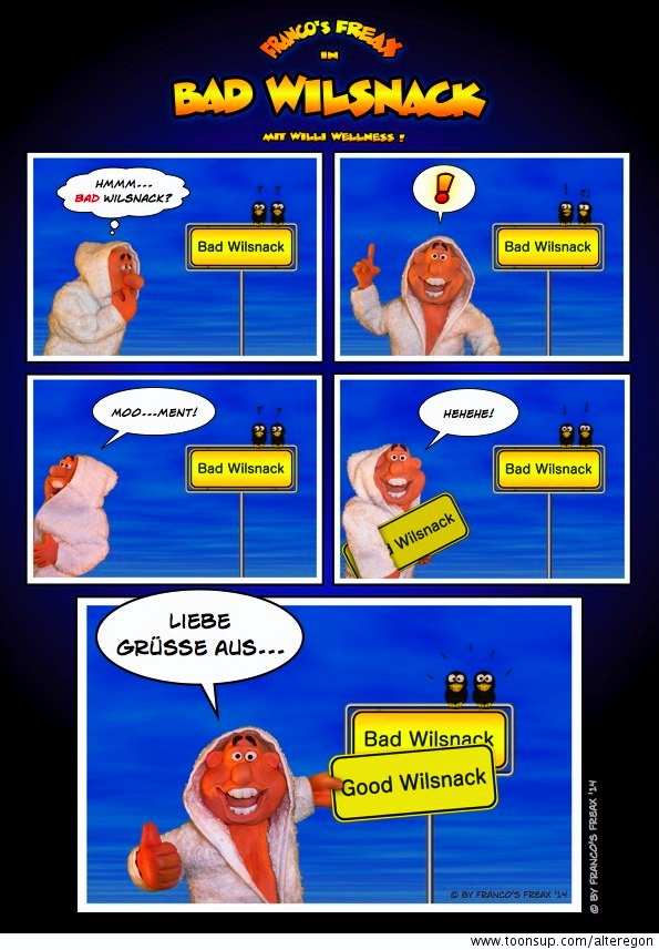 Comic: Bad Wilsnack Wellness 1