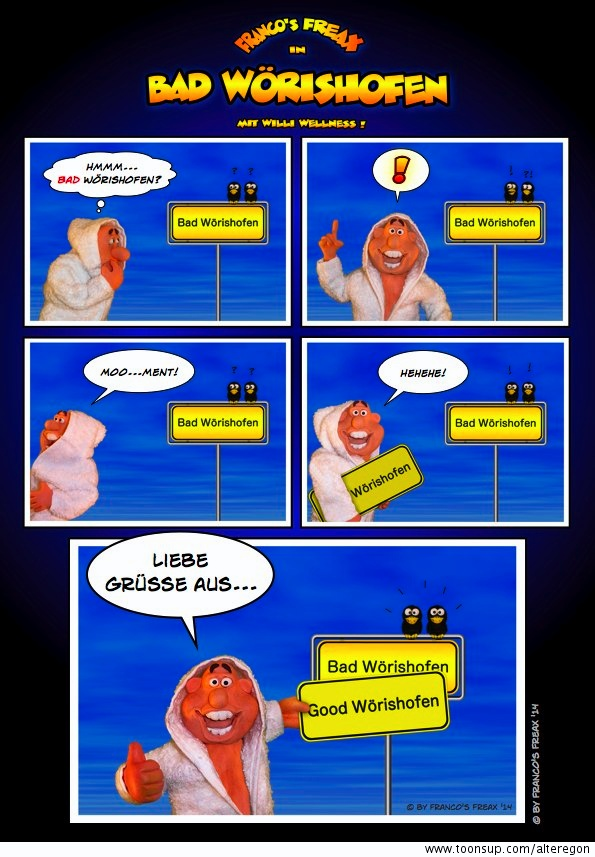 Comic: Bad Wörishofen Wellness 1