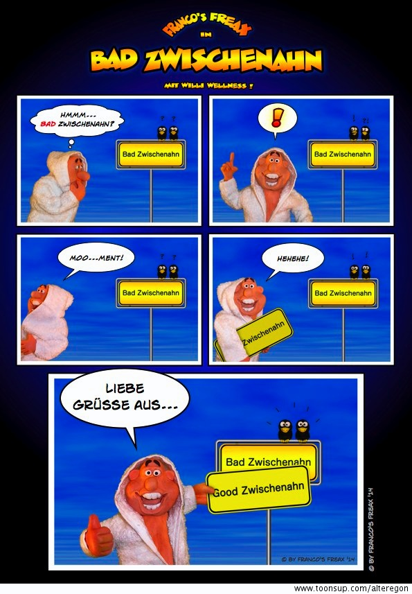 Comic: Bad Zwischenahn Wellness 1