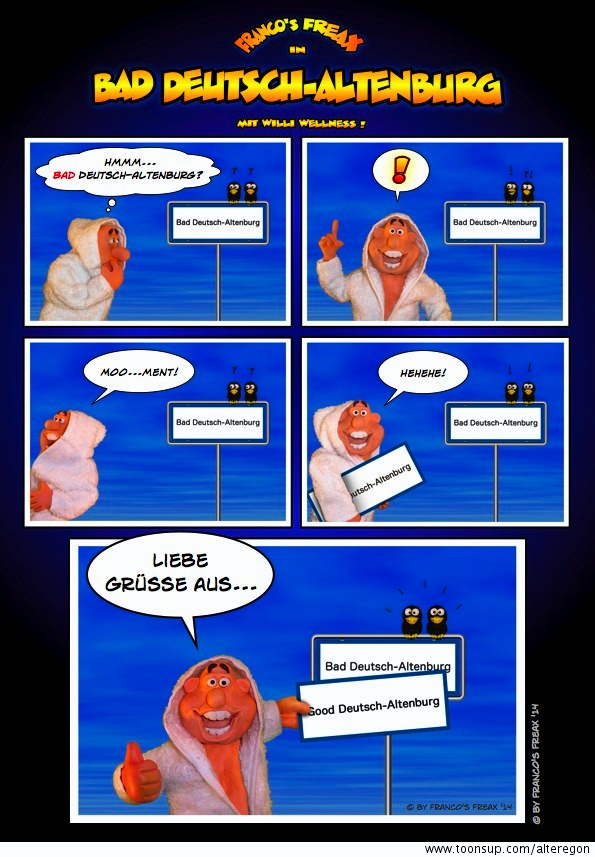 Comic: Bad Deutsch-Altenburg Wellness 1