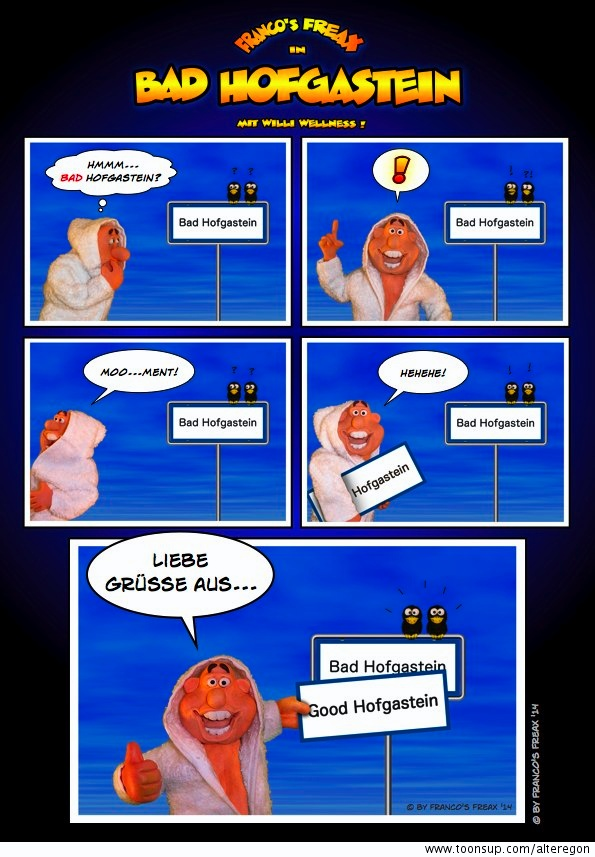 Comic: Bad Hofgastein Wellness 1