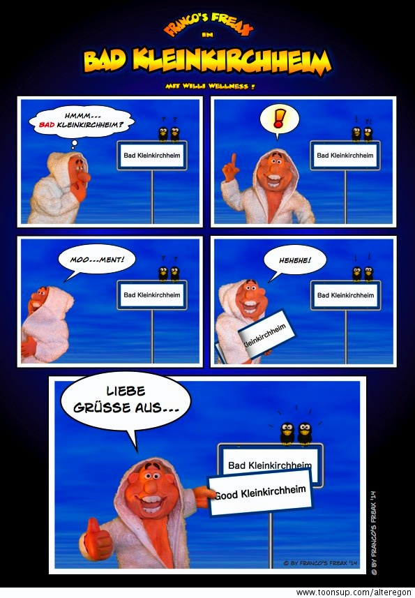 Comic: Bad Kleinkirchheim Wellness 1