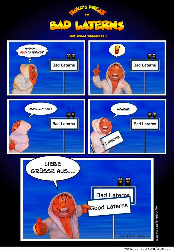 Comic: Bad Laterns Wellness 1