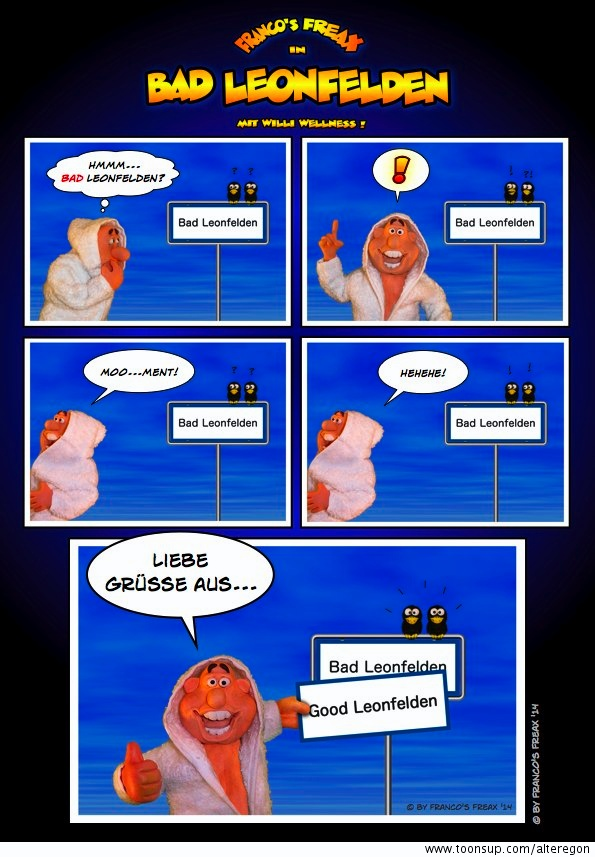 Comic: Bad Leonfelden Wellness 1