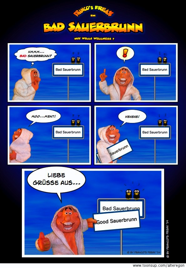 Comic: Bad Sauerbrunn Wellness 1