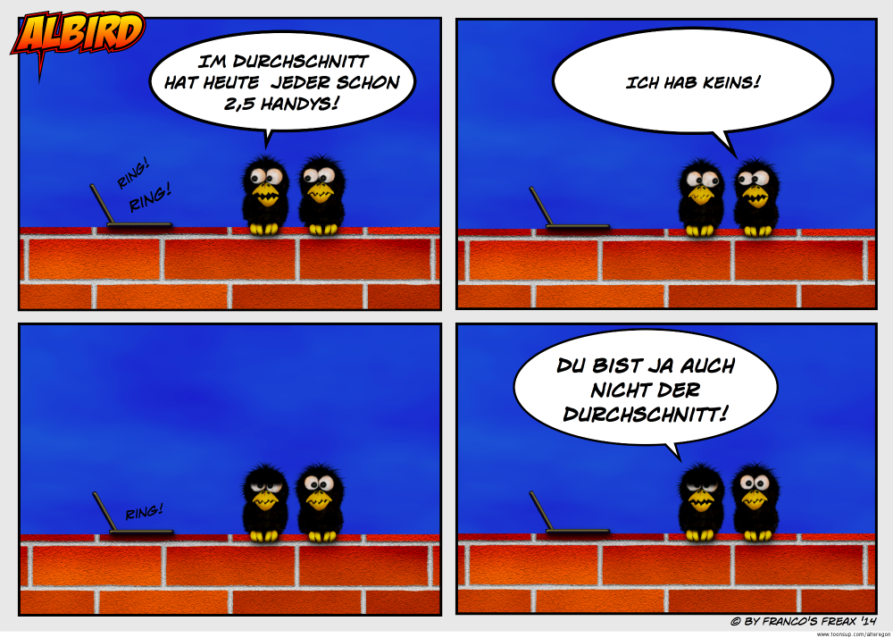 Cartoon: Der Durchschnitt 1