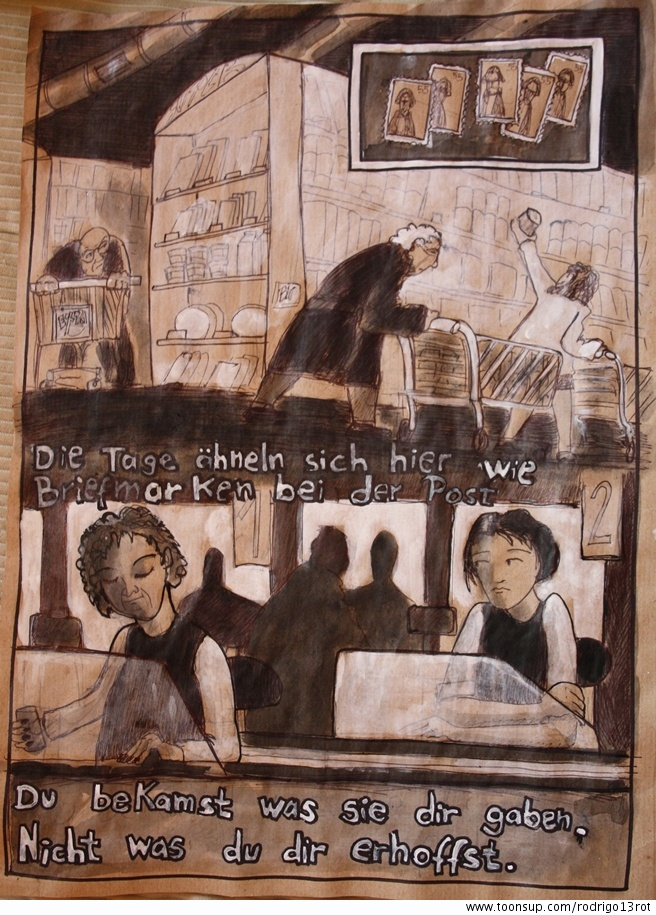 Illustration: Das Mädchen von der Kasse 2 1