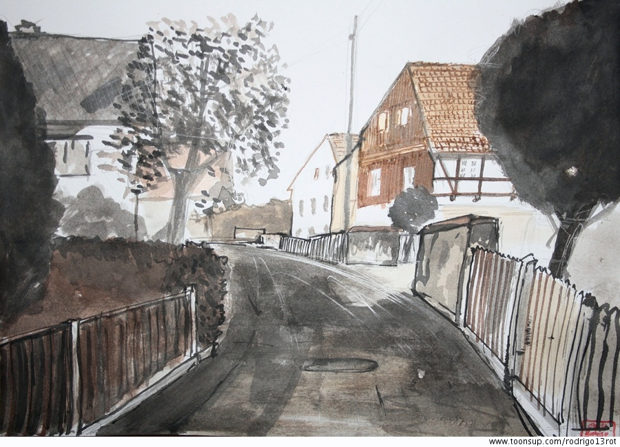 Illustration: Dorfstrasse 1