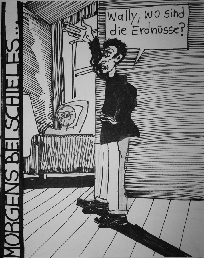Illustration: Egon Schiele war manchmal ein richtiges Arschloch 2