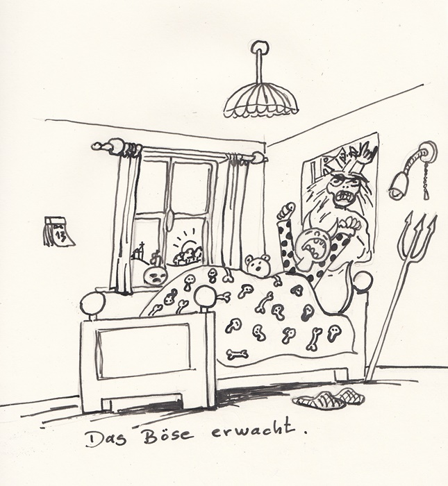 Cartoon: Böses Erwachen 1