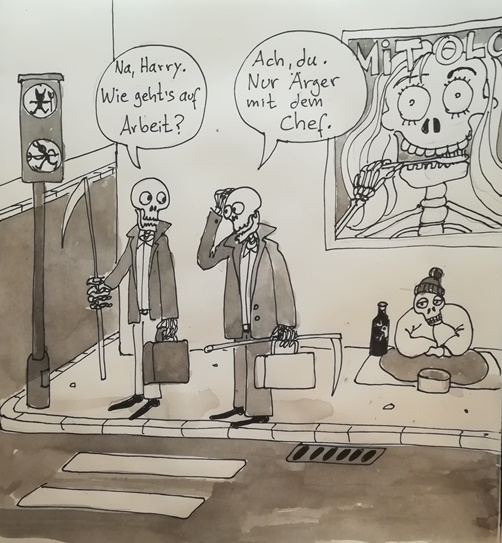 Cartoon: Nekropole 1