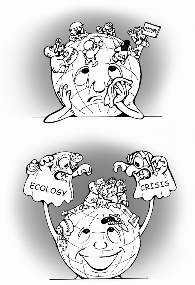 Cartoon: how to make them become friends? 1