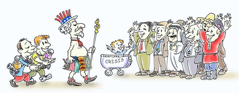 Cartoon: 'The Emperor has no Clothes' 1