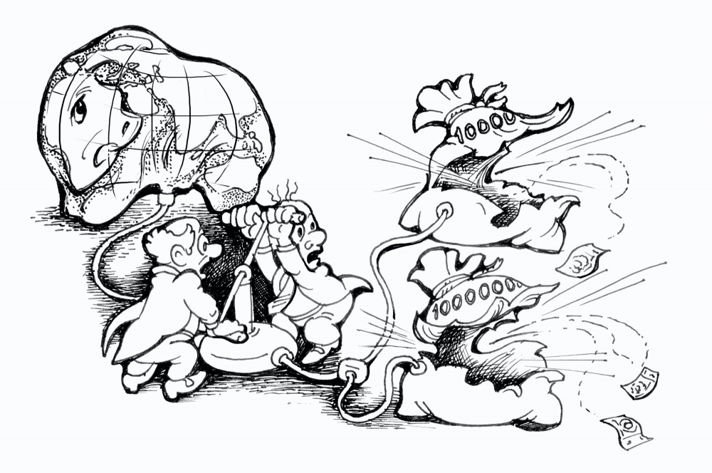 Cartoon: milch cow 1