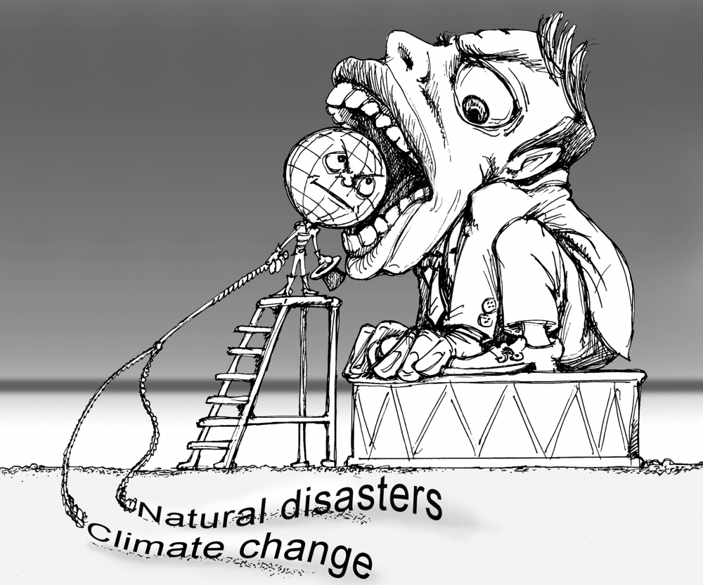 Cartoon: Yeah, afraid? 1