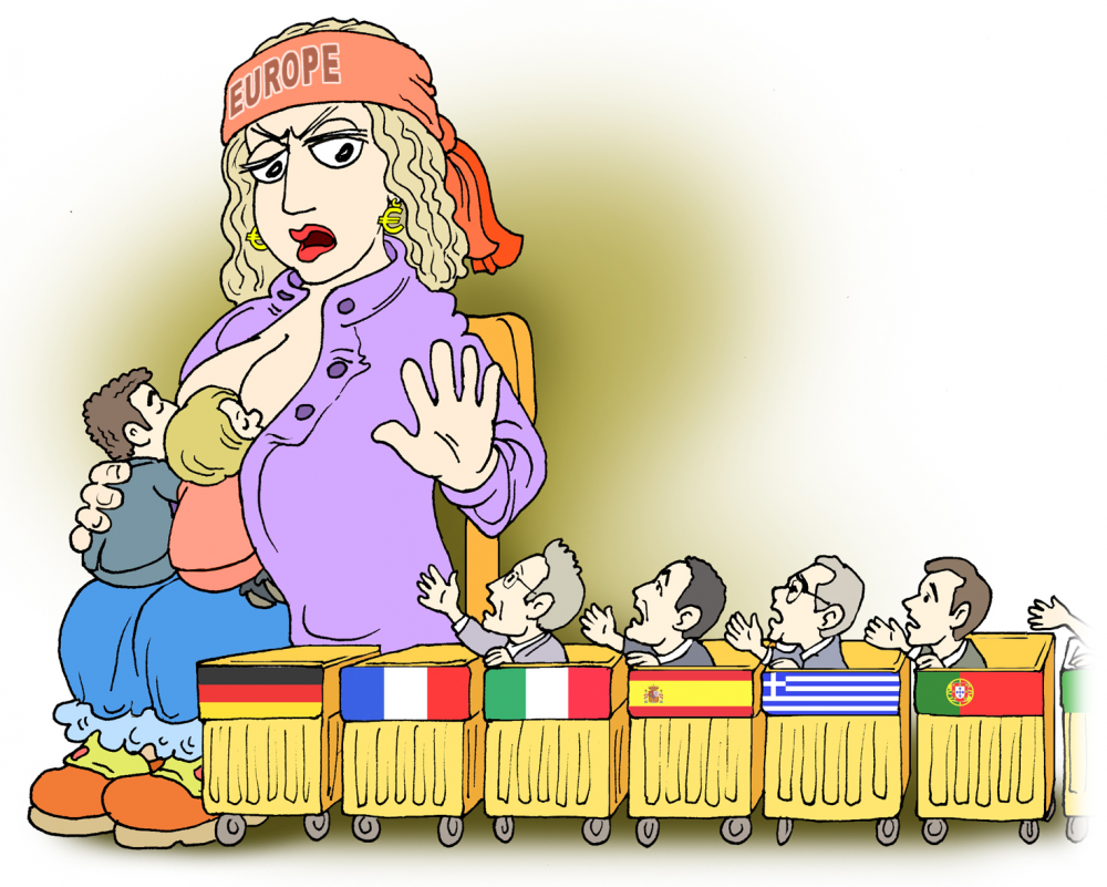 Cartoon: mother or stepmother? 1