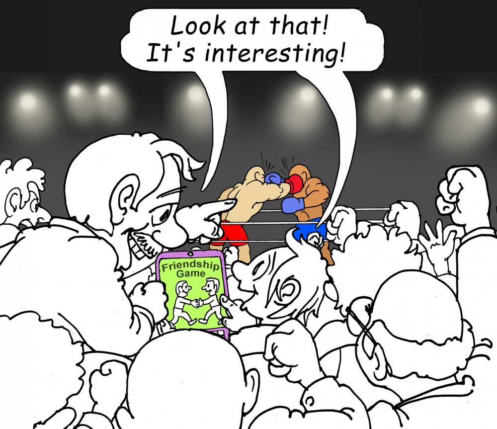 Cartoon: new generation chooses friendship 1