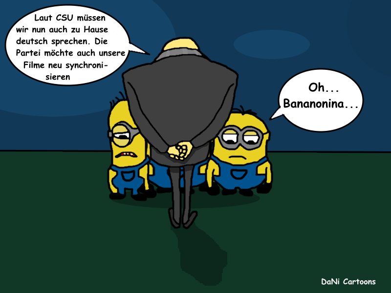 Cartoon: CSU vs Minions 1